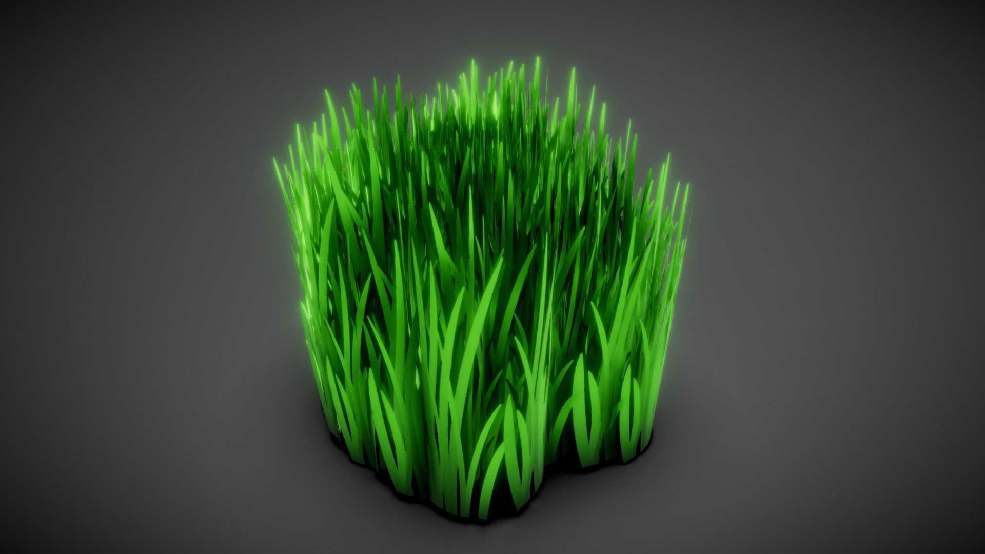 Small Patch of Grass - Download Free 3D model by Somersby (@Somersby