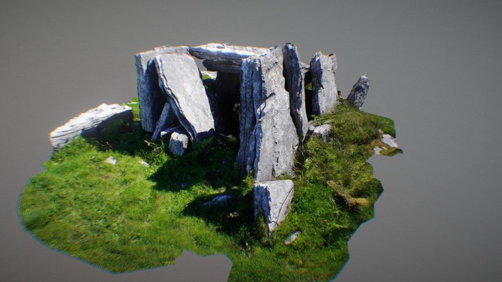 Oghil Wedge Tomb 3D Model