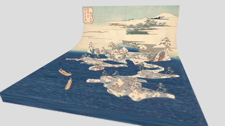 琉球八景〜龍洞松濤〜 3D Model