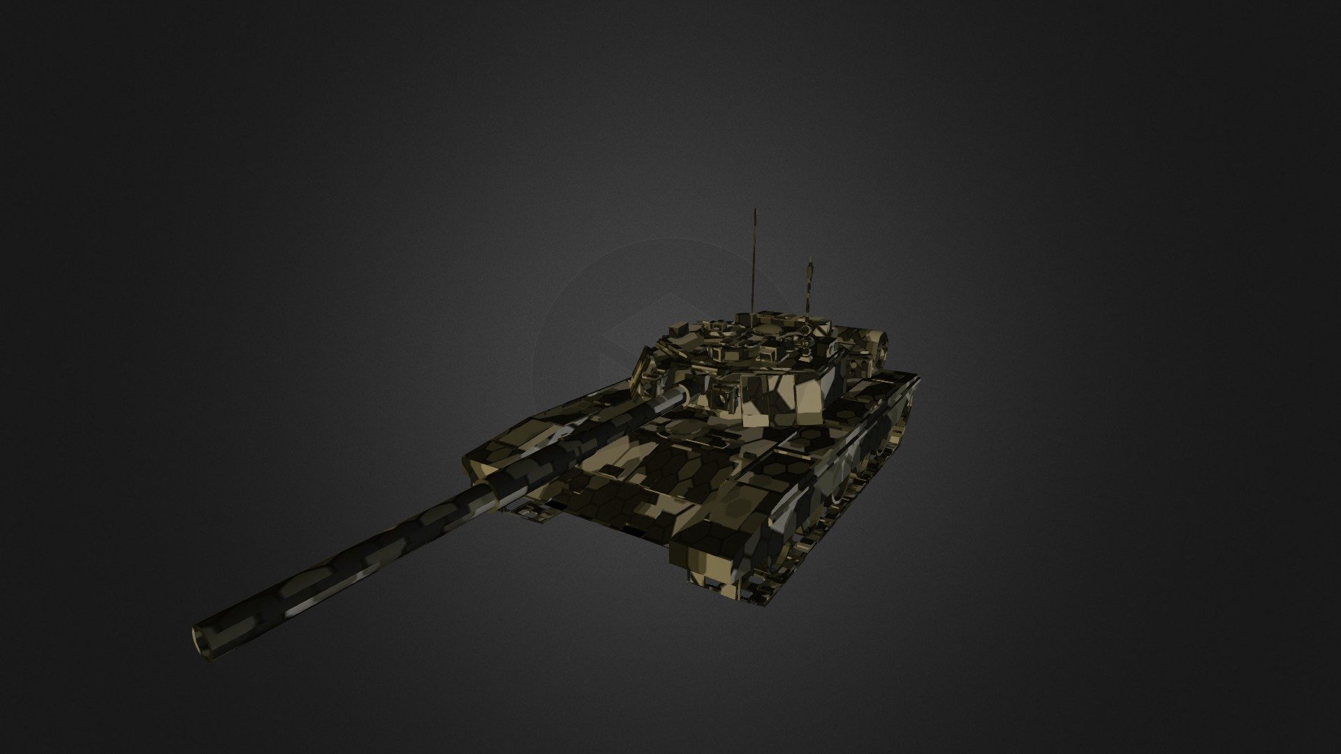 Tank - 3D Model By Markbrokas [dde6a35] - Sketchfab