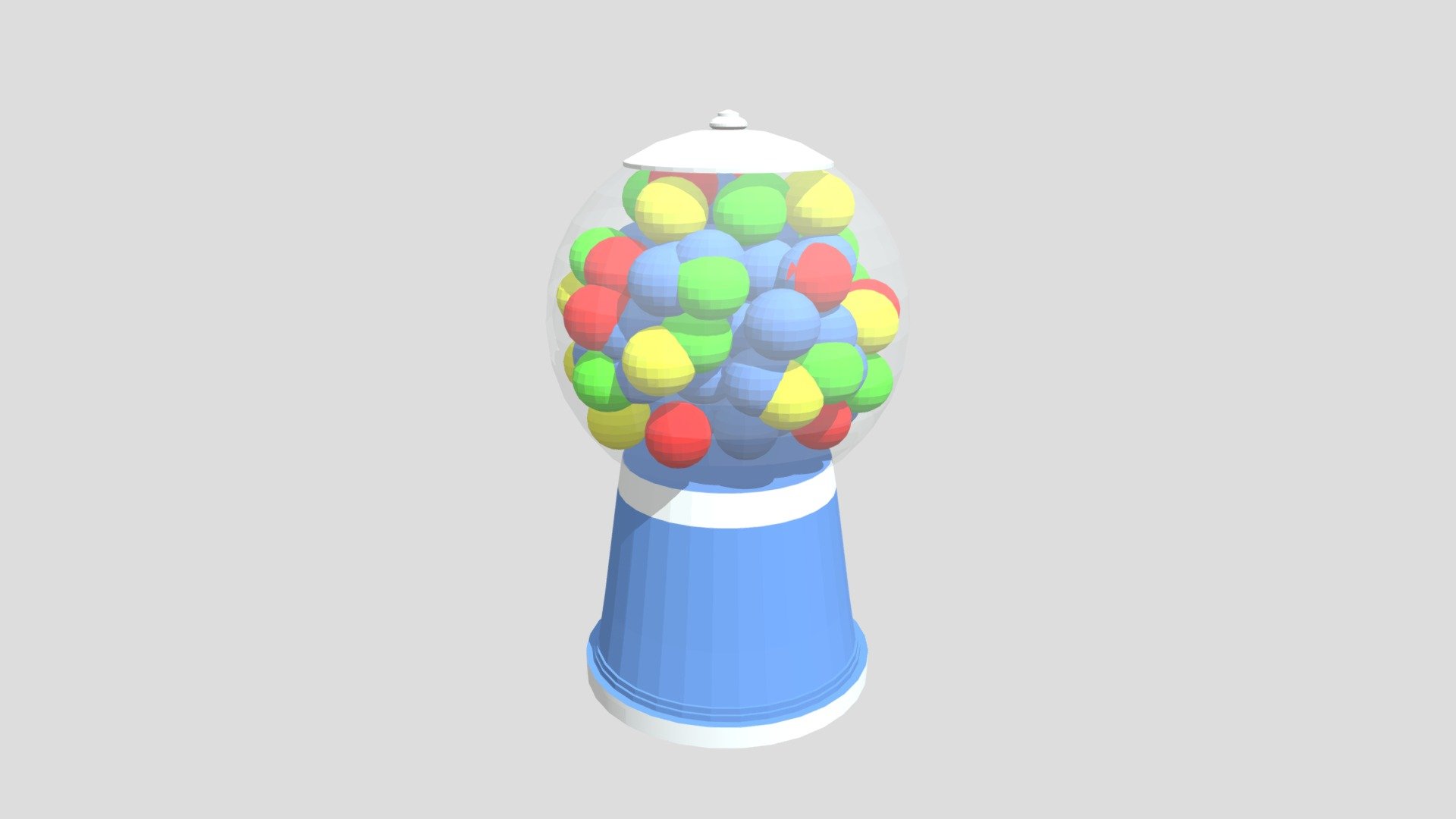 Gumball machine from Poly by Google