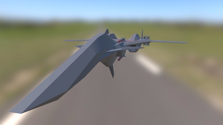 A20-Drone MK1 B 3D Model