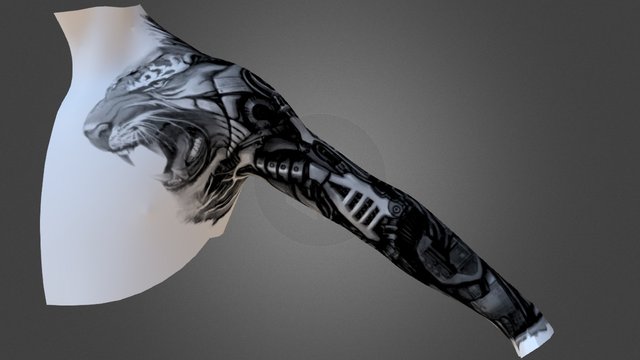 tattoo design 3D Model