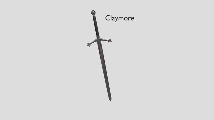 Claymore 3D Model