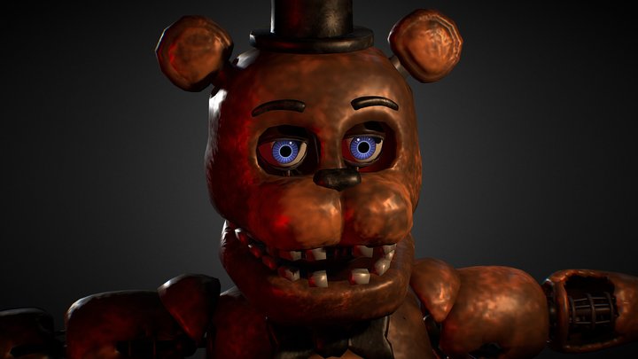 Withered Freddy AR / New Deliveries / .blend 3D Model