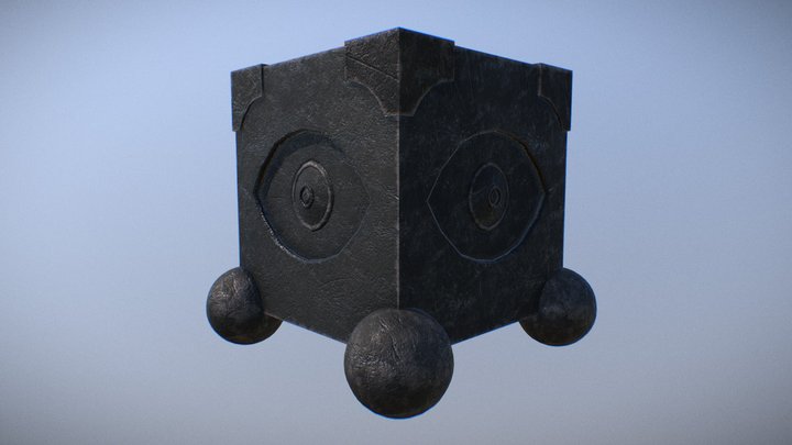 Original Piece - Mobile Prison of the Eye 3D Model