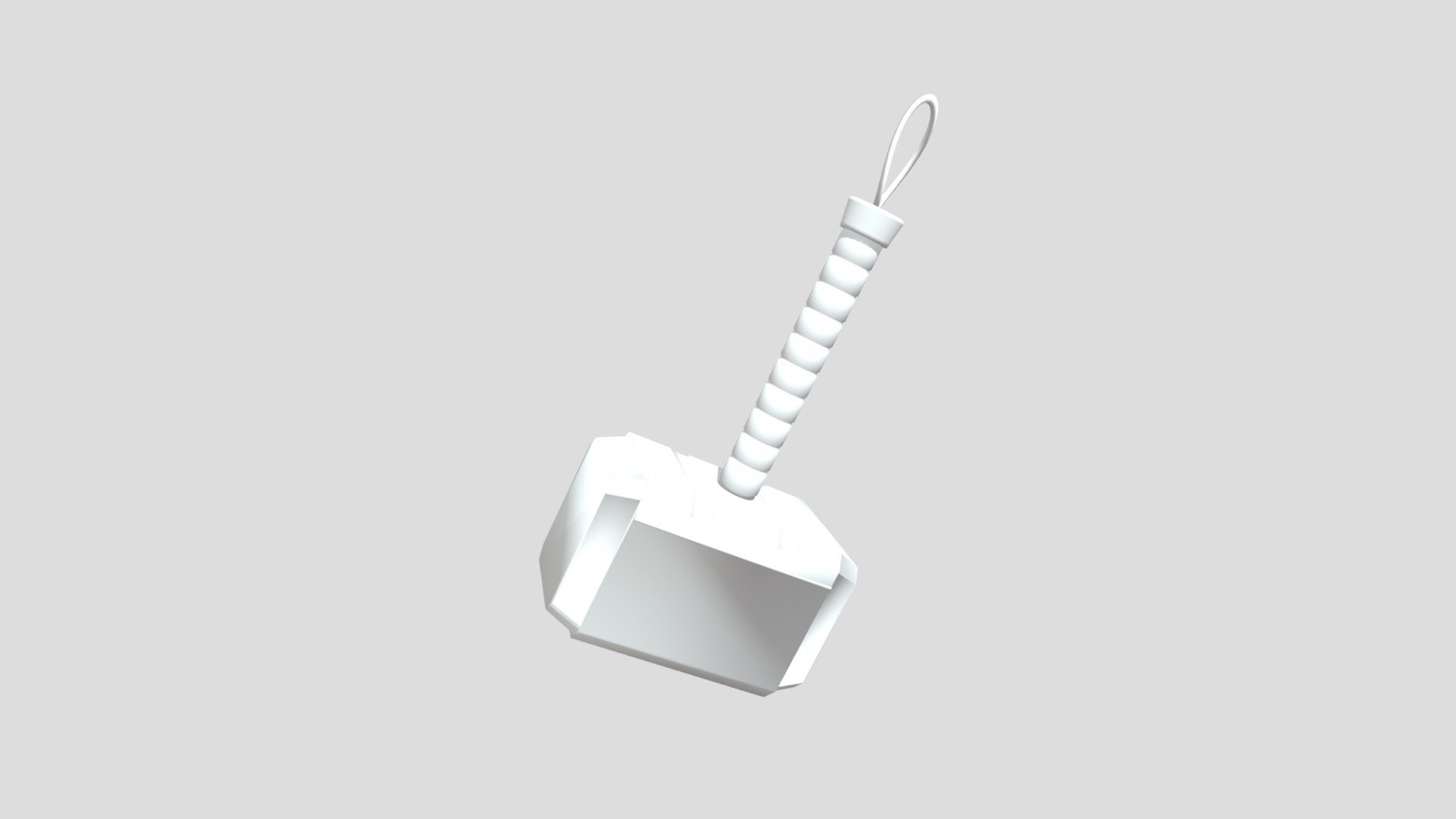 Mjolnir 3d Model