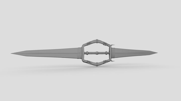 CT4012 - Giant Slayer Great Sword 3D Model