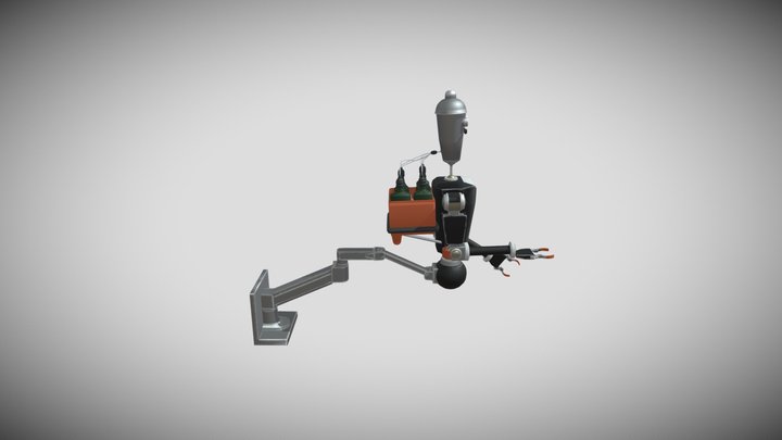GameArt2 - Robuddy 3D Model