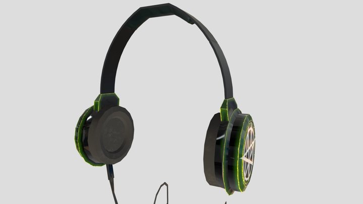 Cheap Headphones Ella Suikkanen 3D Model