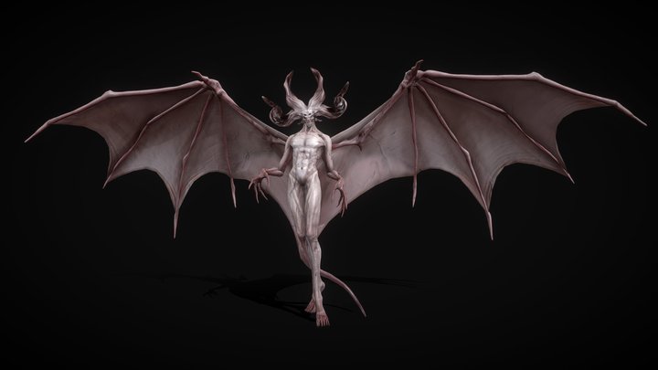 Celestial Creature 3D Model