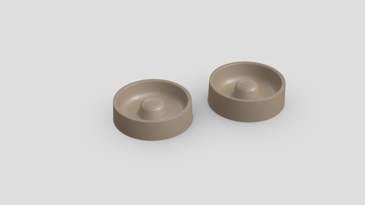 Bowls 6" and 6.5" 3D Model
