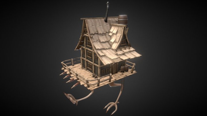 Baba Yaga House 3D Model