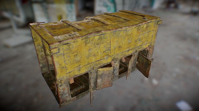 Dumpster 3D Model