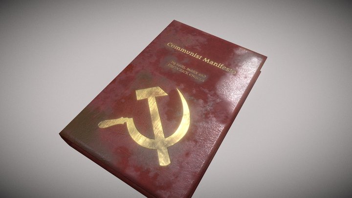 Communist Manifesto 3D Model