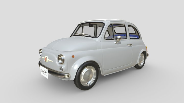 FIAT500_IB 3D Model