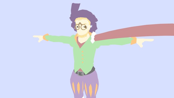 Un-named character 3D Model