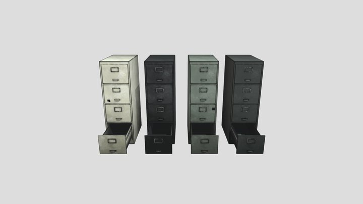 file cabinets 3D Model