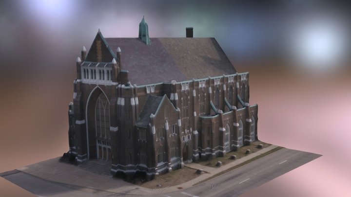 Scottish Right Cathedral (Round 1) 3D Model