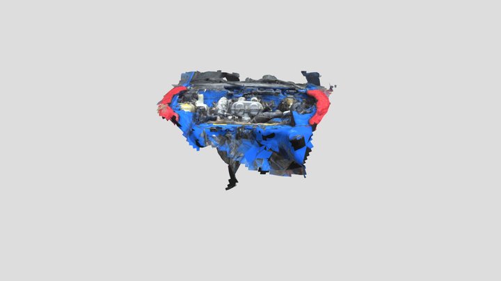 NA Miata Engine Bay 3D Model