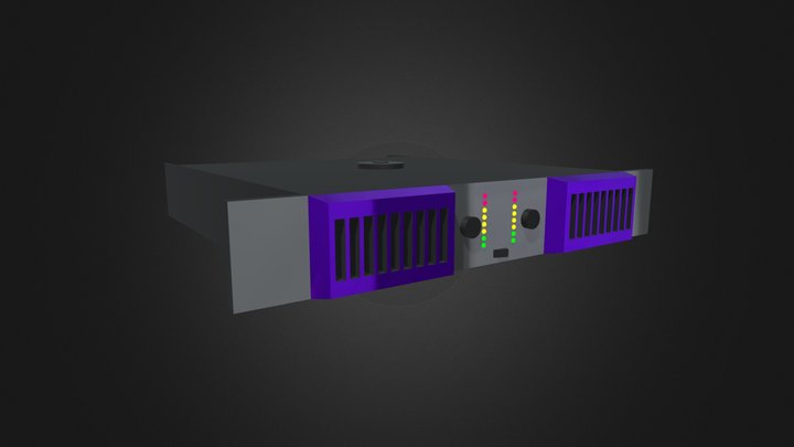 POWER AMPLIFIER 3D Model