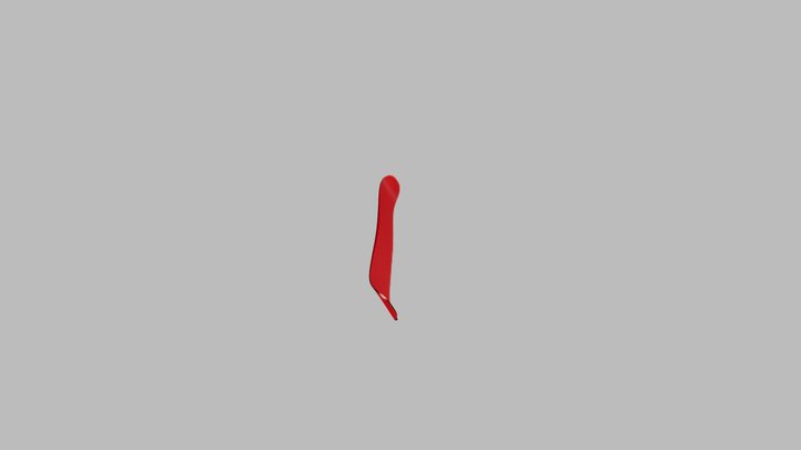 3D TEST skis for sketchlab 3D Model