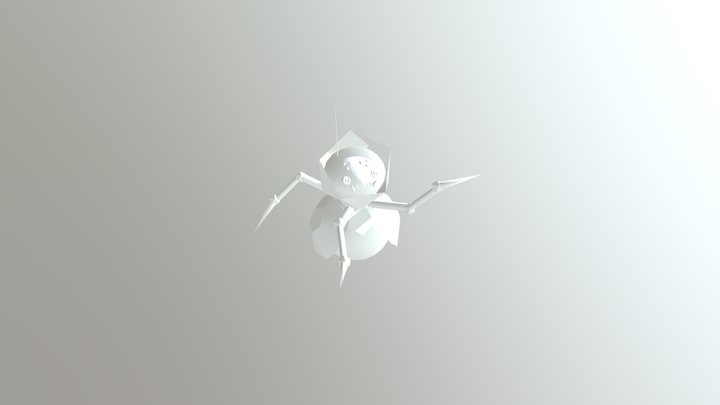 Maya Monster 3D Model