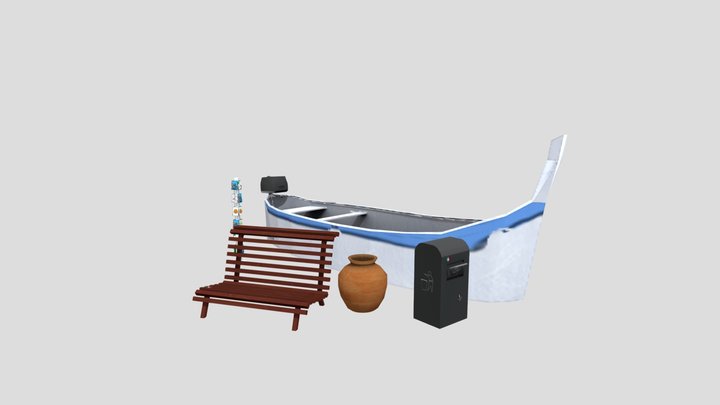 Final Scene Q-Week 3D Model