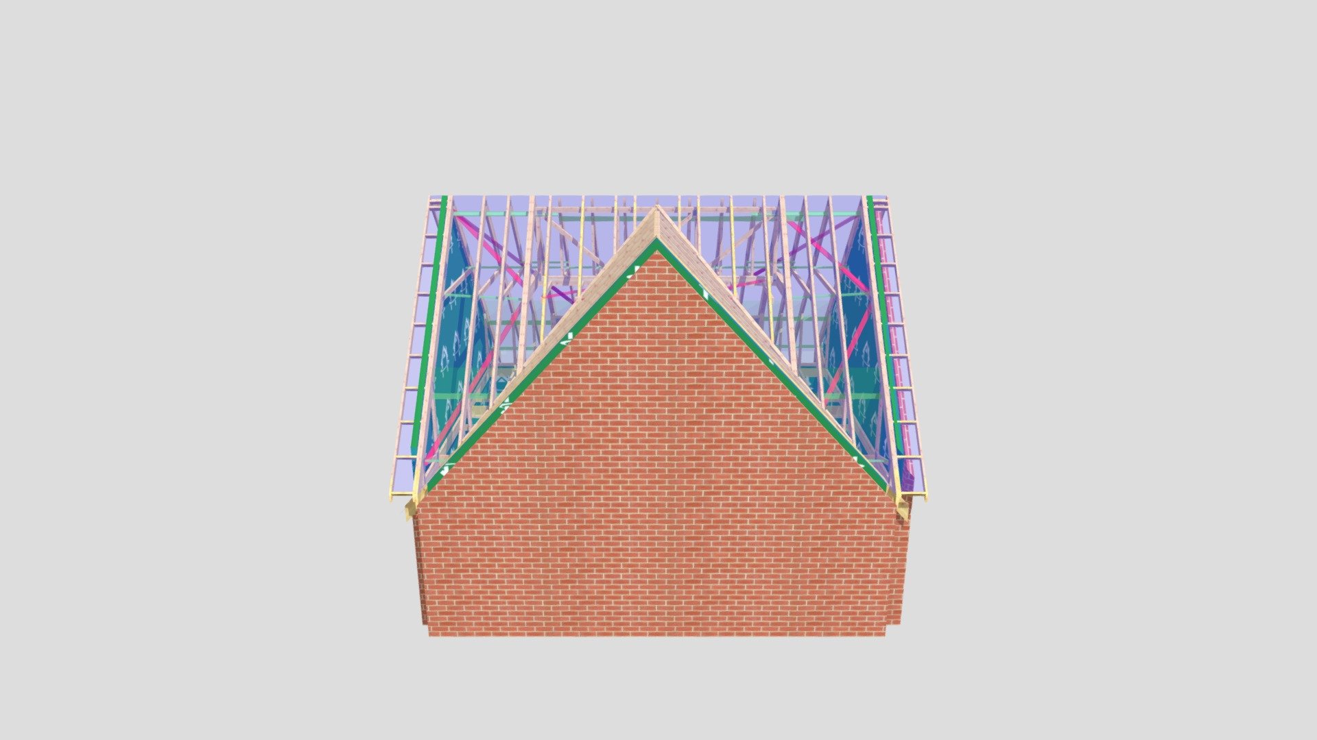 P13359A, Frith Farm, Roof Layout
