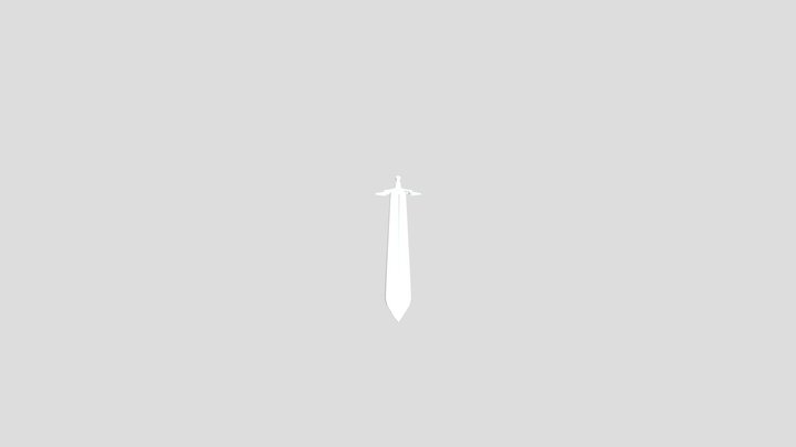 Sword WIP 3D Model