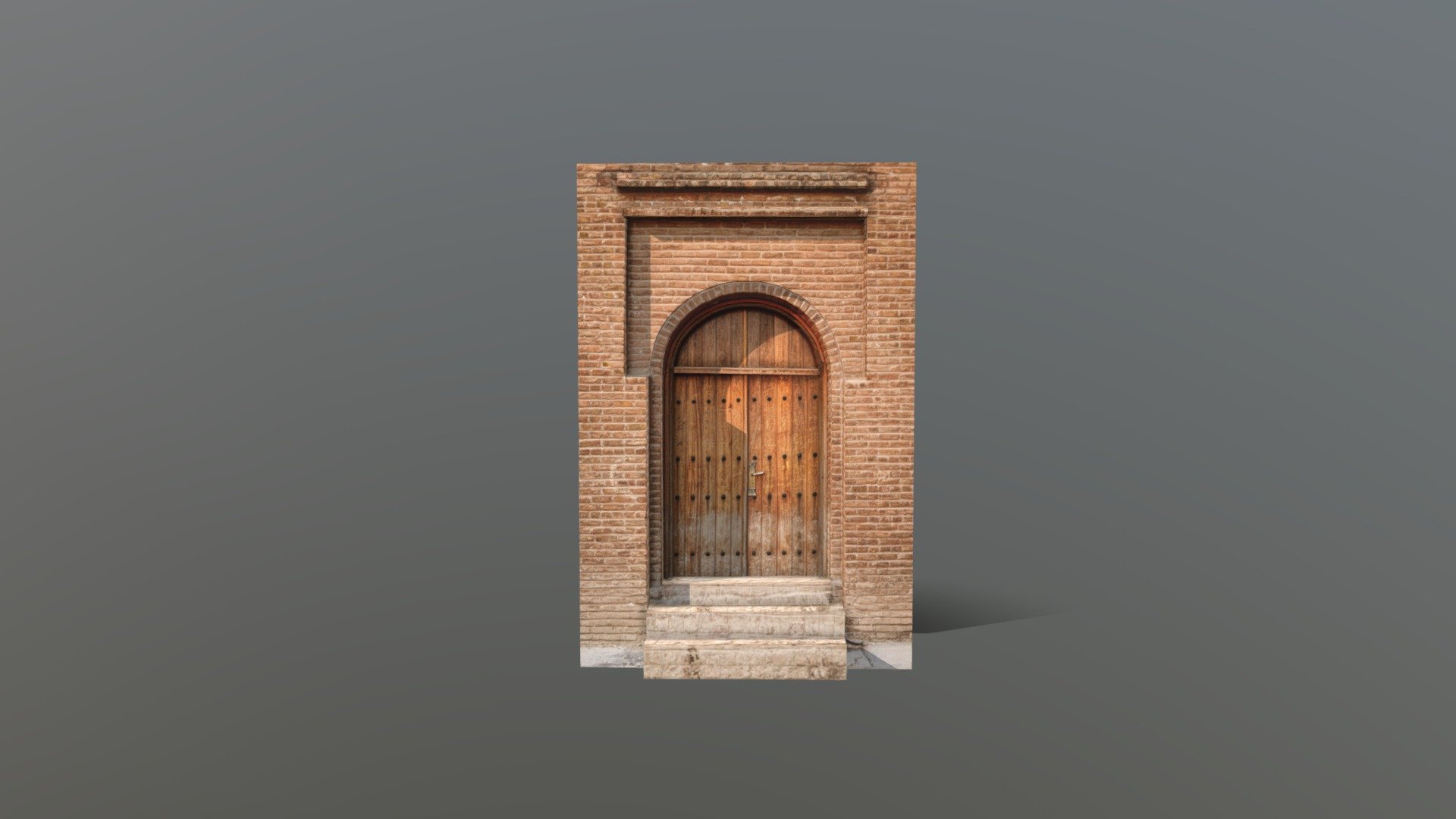 A suspicious old door