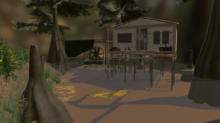 The Forest Loner | DAE GGP | Nathan Vancoetsem 3D Model