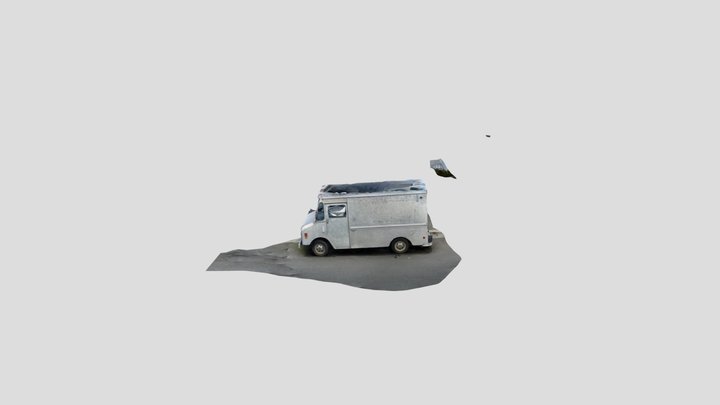 Post Van 3D Model