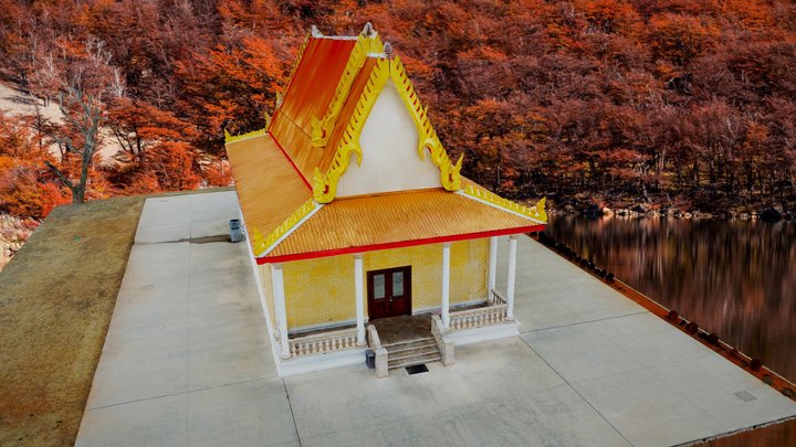 Wat Sangha Ratanaram 3D Model