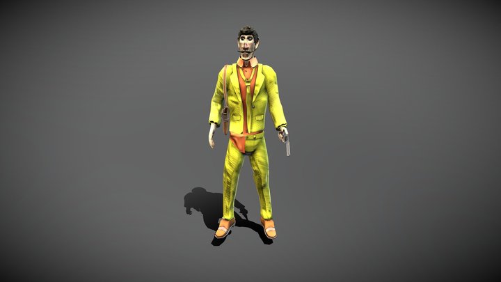 Human Character 3D Model