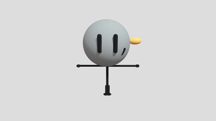 My OC in 3D! 3D Model