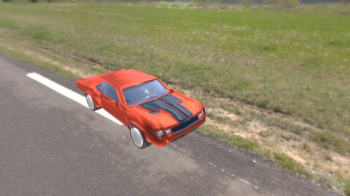Dodge Challanger 2008 3D Model