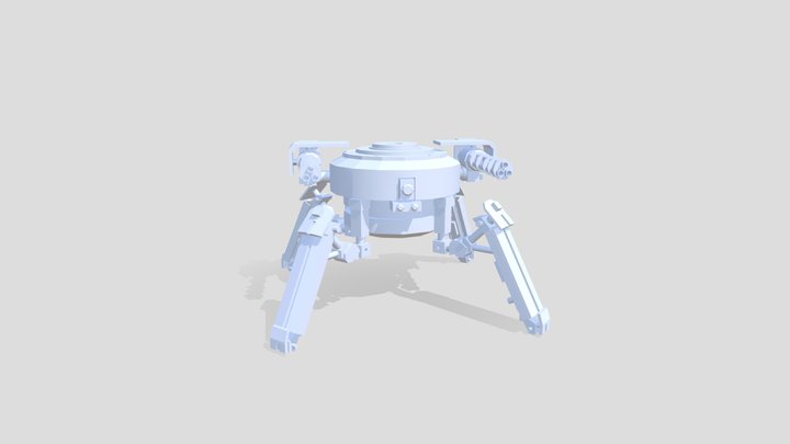 Sci-fi robot "Beetle" (sketch)