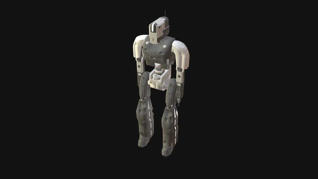 Cubic Robot - Download Free 3D model by blacknibolion [ddf7b8c] - Sketchfab