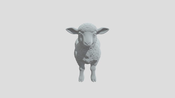 Nocturnal Lamb 3D Model