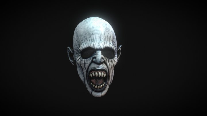 Zombie Mask 3D Model