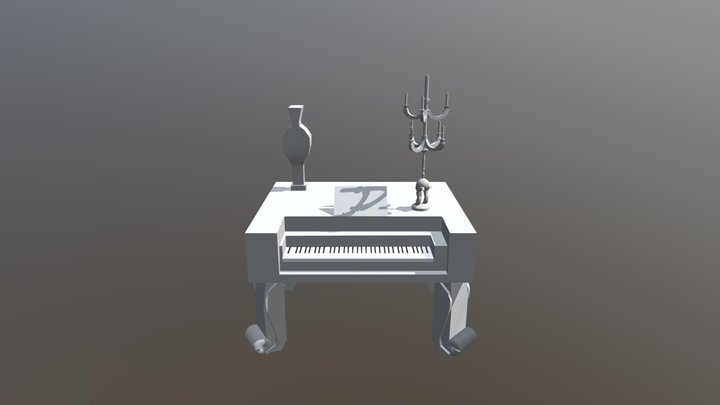 Music Room 3D Model