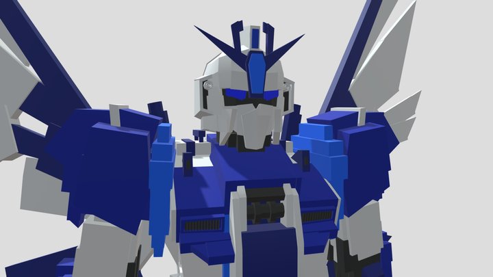 Vibrant Blue Mech