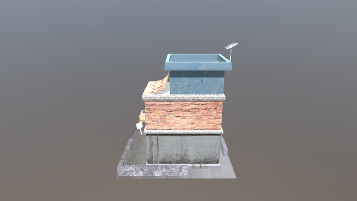 house for game 3D Model