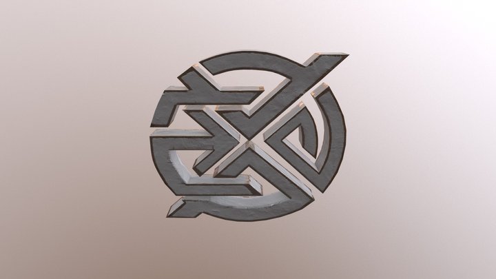 EXODIA LOGO 3D Model