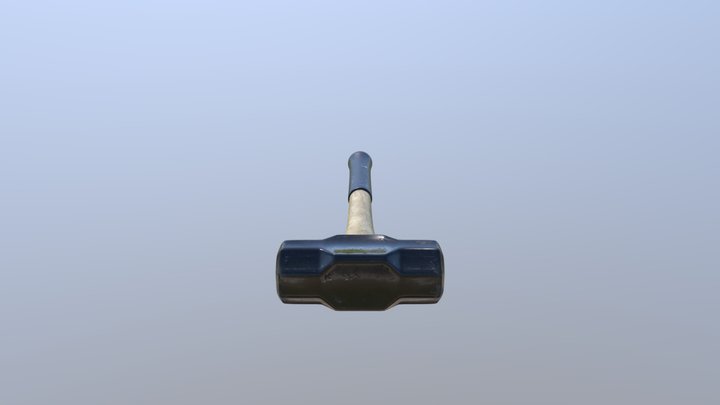 Sledge Hammer 3D Model