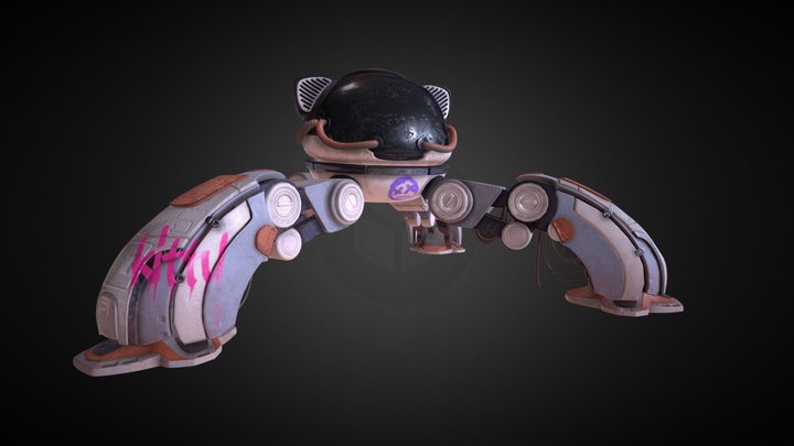 Robocat 3D Model
