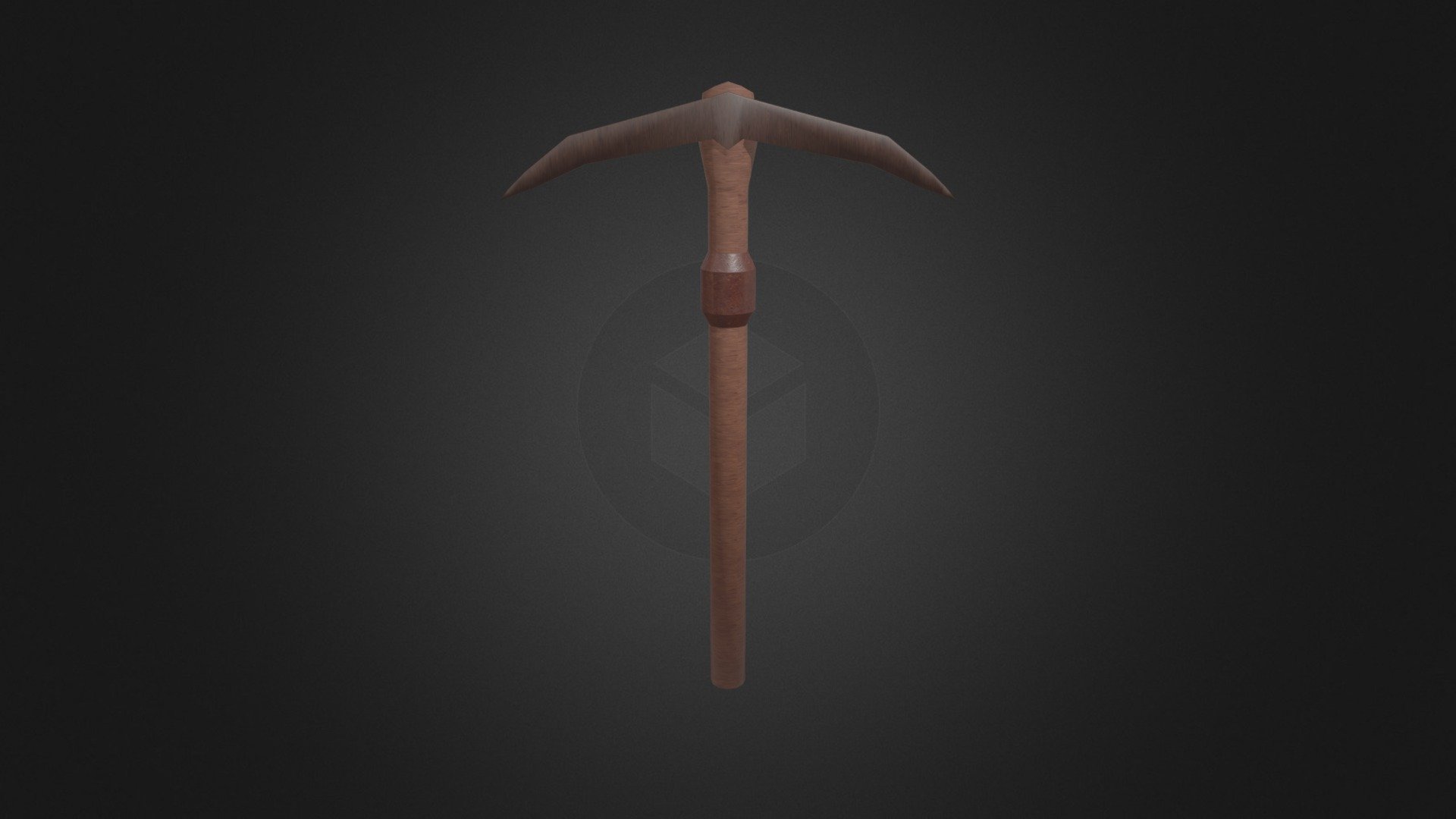 Wooden Pickaxe - 3D model by cholter [ddfabc5] - Sketchfab