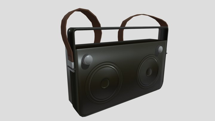 boomboxlow 3D Model