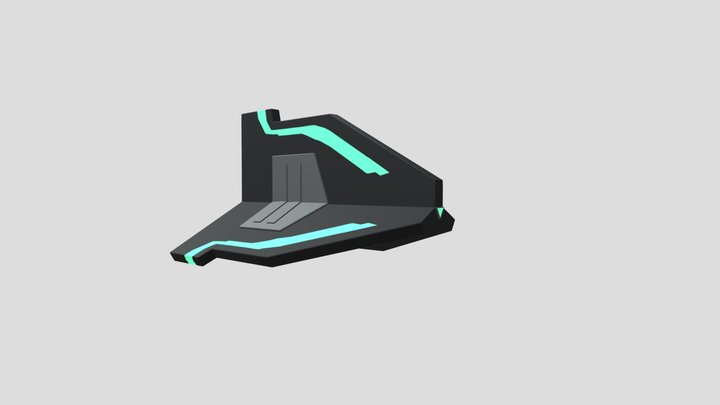 Astral Assault - Enemy Ship 3D Model